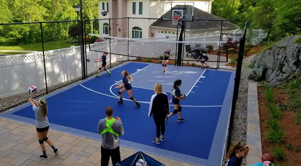 VersaCourt outdoor shuffleboard courts