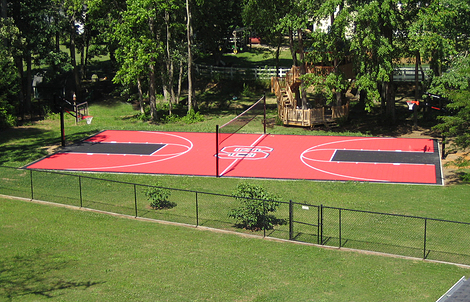 VersaCourt outdoor shuffleboard courts