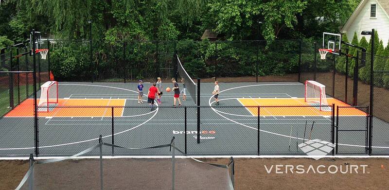 VersaCourt outdoor shuffleboard courts